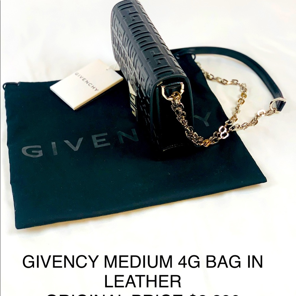 BRAND NEW GIVENCY  MEDIUM BLACK 4G BAG